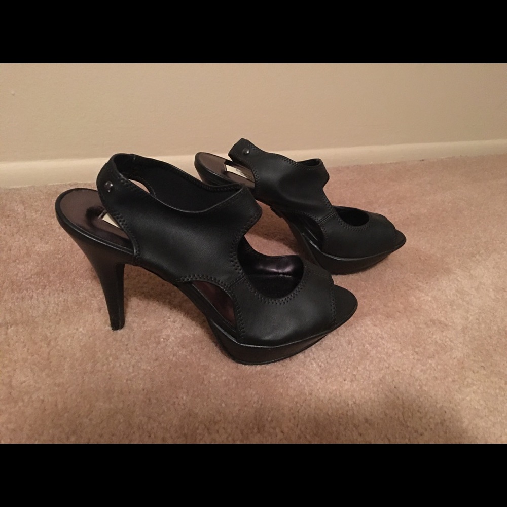 Black heels